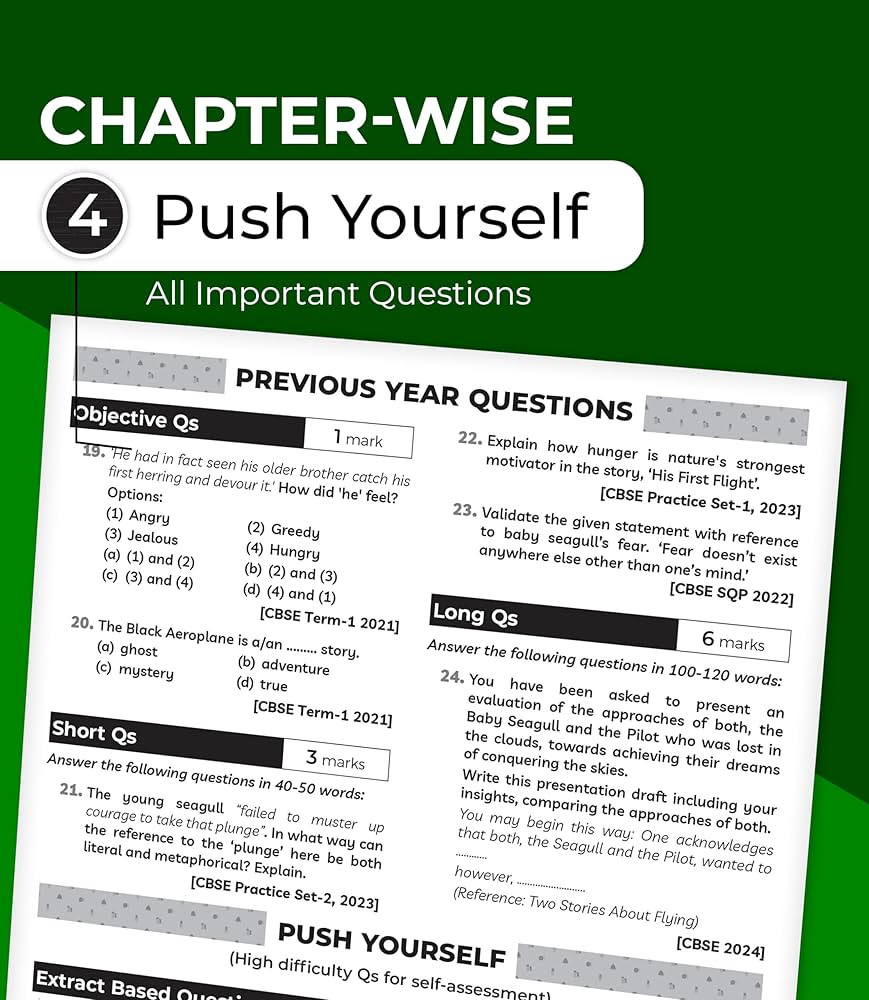 Educart CBSE Class 10 ENGLISH One Shot Question Bank 2024-25 (for 2025 exam)