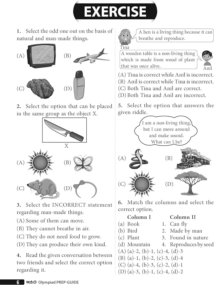 MTG’s Olympiad Prep-Guide is a comprehensive book designed to help students prepare for the SOF International Science Olympiad (NSO) exam.
Who Can Benefit?
SOF NSO Level-1 & Level-2 participants
School teachers
BOOK DESCRIPTION
Olympiad Prep