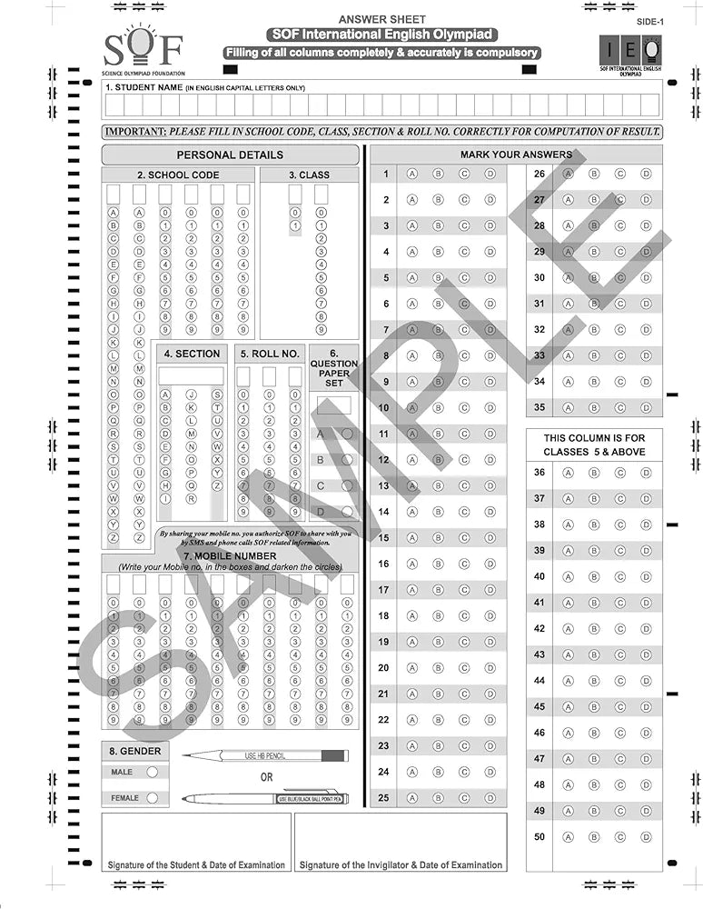 MTG IEO Class-2 Olympiad 10 Previous Years Papers (2023-2019 Set A & B) English with Mock Test Papers - Sample OMR Sheet with Chapterwise Analysis | SOF Olympiad Books For 2024-25 Exam