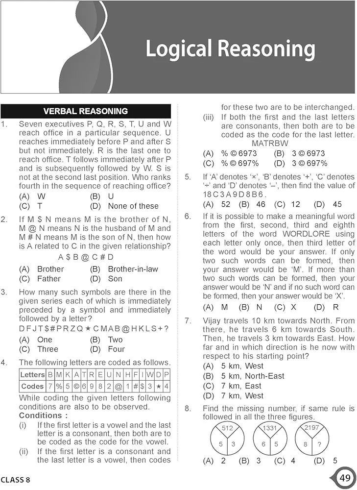 MTG National Science Olympiad (NSO) Workbook for Class 8 - Quick Recap, MCQs, Previous Years Solved Paper and Achievers Section - SOF Olympiad Preparation Books For 2024-2025 Exam