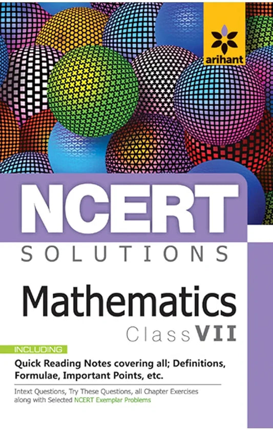 ARIHANT NCERT SOLUTIONS MATHEMATICS CLASS 7