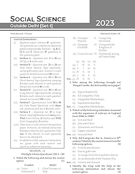 Oswal - Gurukul Last Years 10 Solved Papers for CBSE Class 10 Exam 2024 - Yearwise Board Solutions of Math Standard, English, Science & Social Science (All Sets Delhi & Outside), Latest Syllabus
