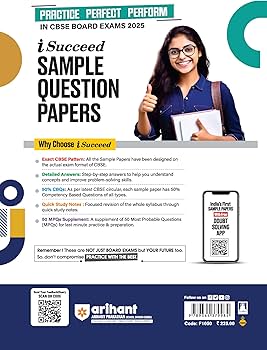 Arihant i Succeed 15 Sample Question Papers for Business Studies Class 12th | As per latest CBSE Sample Paper issued on 5 Sept. 2024 | 50% CBQs in each paper | Detailed Answers with Step Marking | Fully Solved Latest CBSE Sample Paper For Exam 2025
