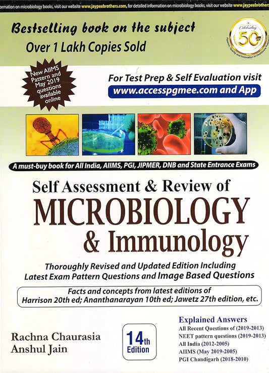 Self Assessment & Review of Microbiology & Immunology by Rachna Chaurasia 14th edition