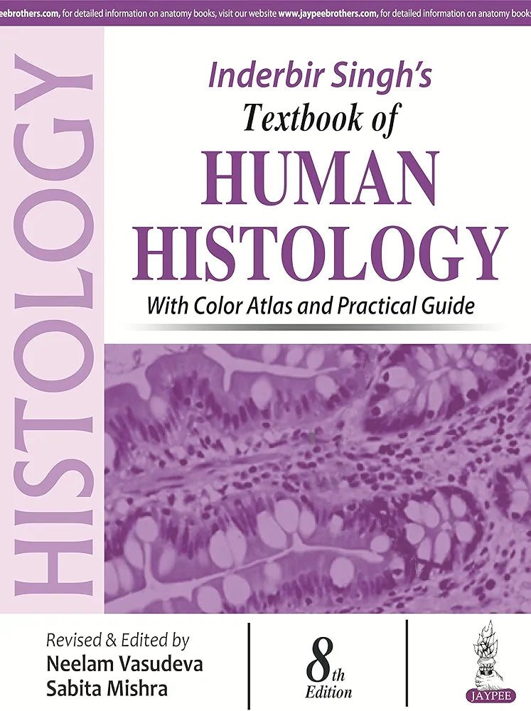 Inderbir Singh'S Textbook Of Human Histology With Colour Atlas And Practical Guide: With color Atlas and Practical Guide