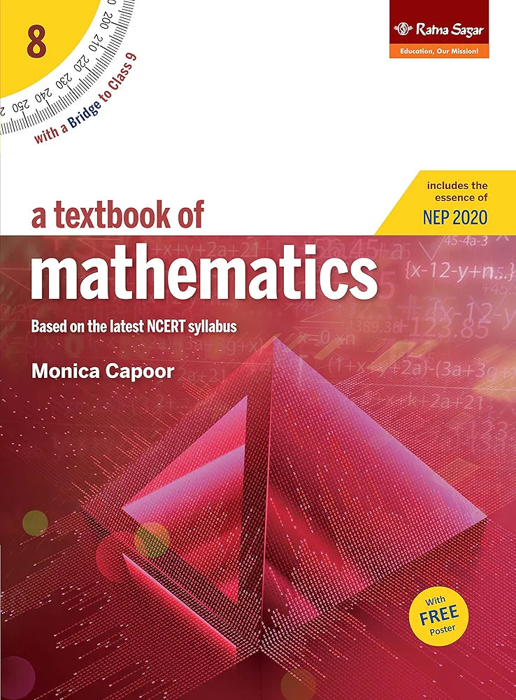 New On Board! A Text Book Of Mathematics 8 - For Class 8 - Ratna Sagar