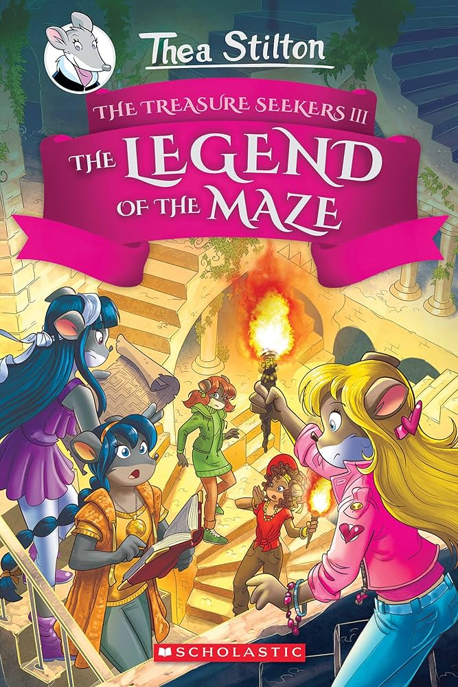 THEA STILTON(The legend of the maze) (hardcover)