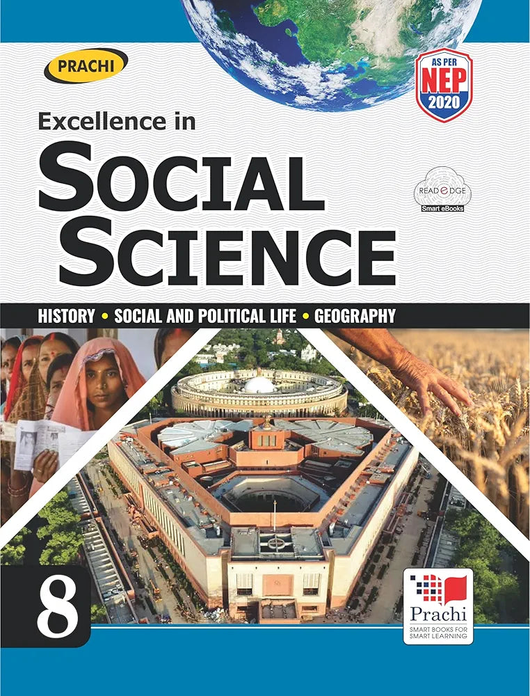 Prachi Excellence in Social Science (Edition : 2024) Class -8th