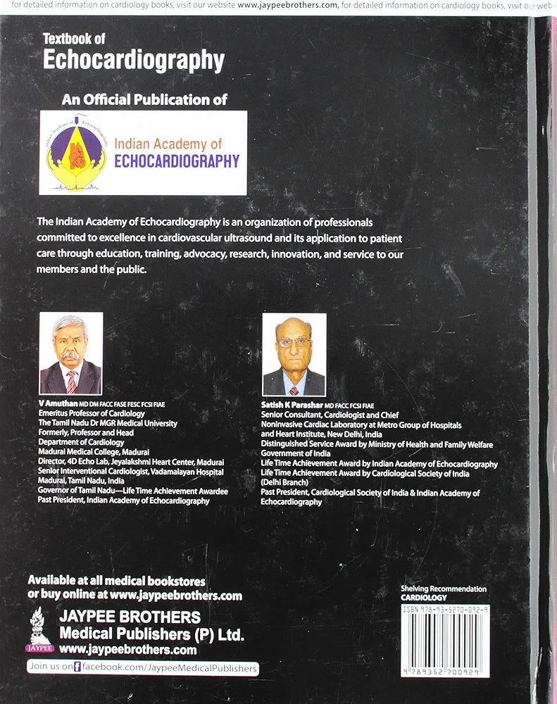 Textbook Of Echocardiography by V Amuthan
