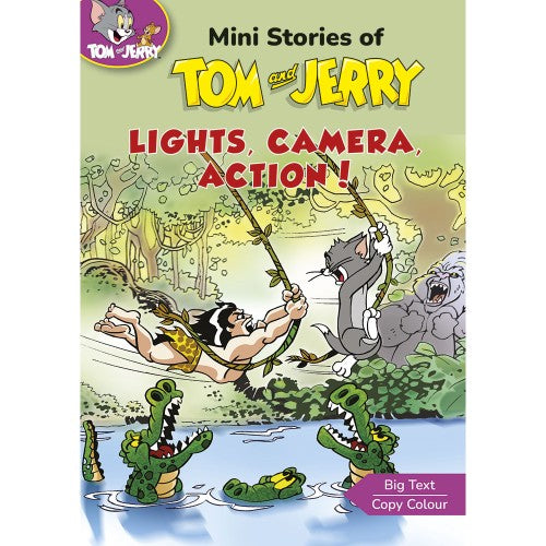 Mini stories of Tom and Jerry Lights, Camera, action!