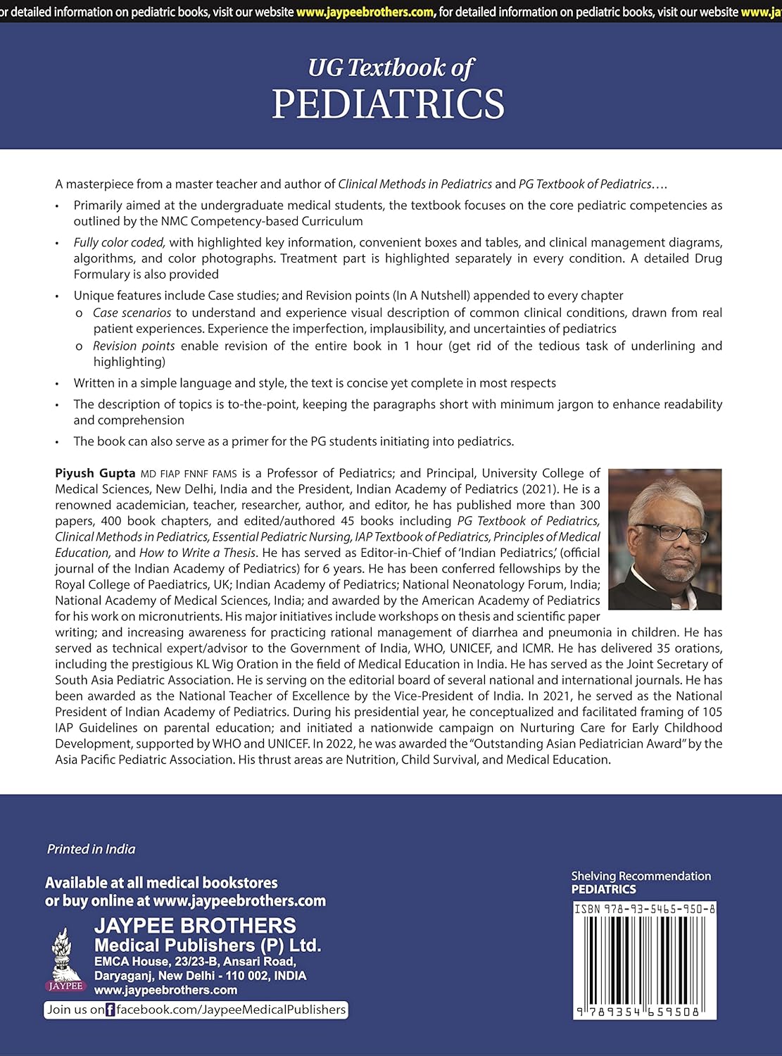 UG Textbook of Pediatrics by piyush gupta