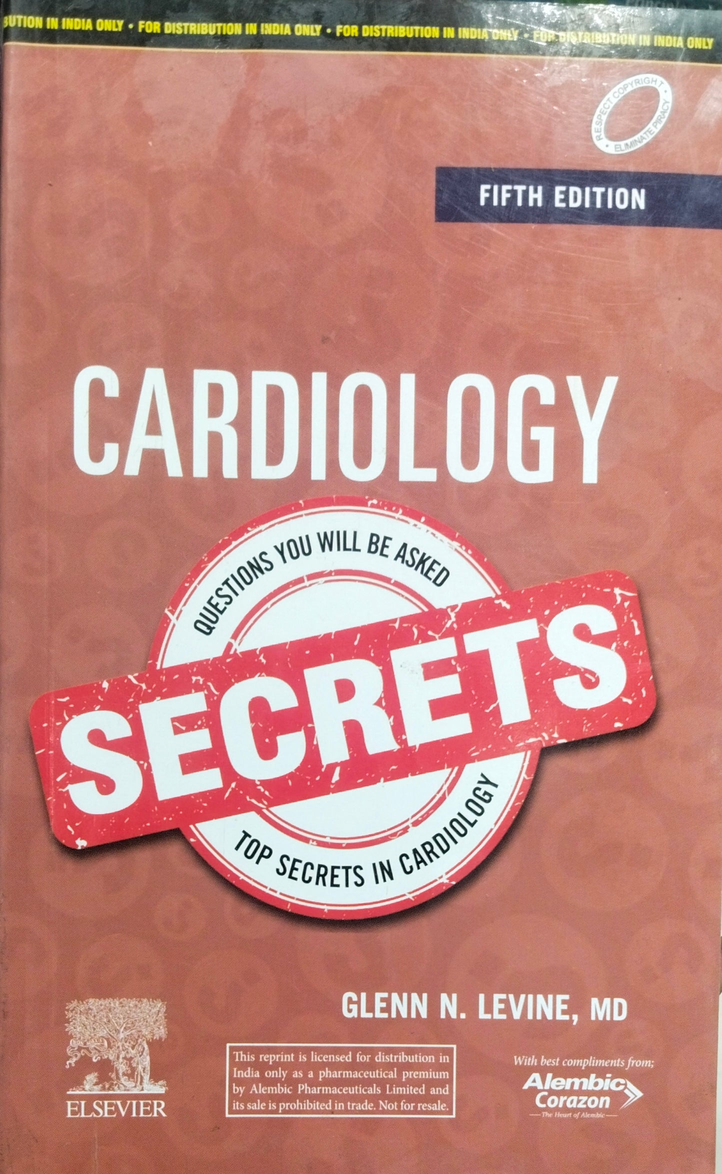 Cardiology Secrets By Glenn N Levine 5th edition