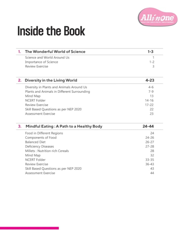 Arihant All in One Science for Class 6 | 2025-26 As per Recommendations of NEP 2020 | Based on the latest NCERT Curiosity | Mind Map in Each Chapter and Competency-Based Questions | Complete Study, Complete Practice, Complete Assessment
