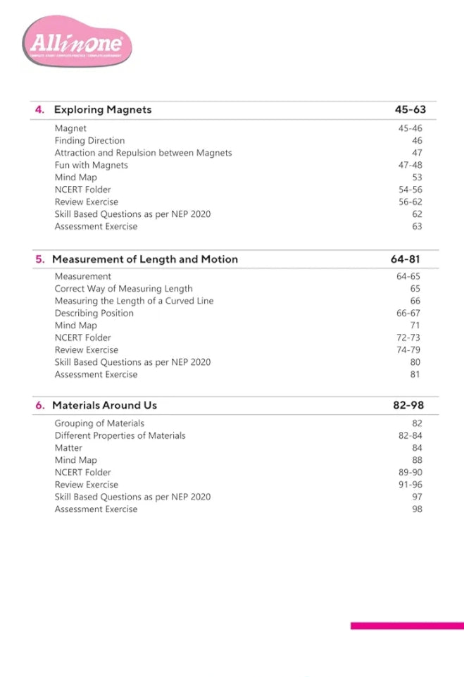 Arihant All in One Science for Class 6 | 2025-26 As per Recommendations of NEP 2020 | Based on the latest NCERT Curiosity | Mind Map in Each Chapter and Competency-Based Questions | Complete Study, Complete Practice, Complete Assessment
