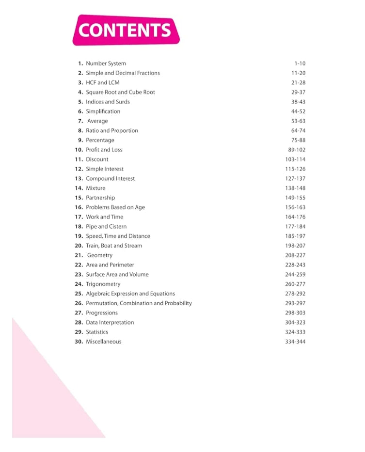 Arihant Objective Arithmetic Book for SSC, Railway, CUET, B.Ed. and other one day exams | 3000+ objective questions with solutions | Fully revised edition 2025