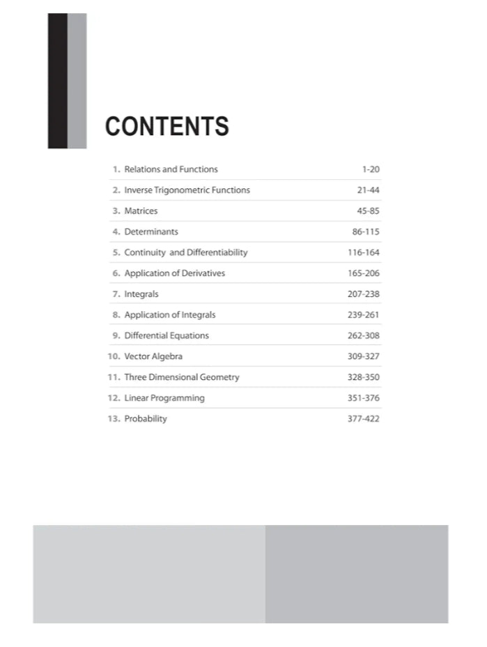 Arihant NCERT Exemplar Problems-Solutions for Mathematics 12th | Fully updated as per the latest rationalized NCERT