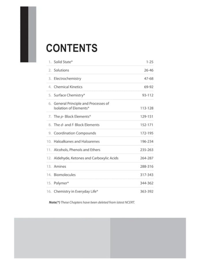 Arihant NCERT Exemplar Problems-Solutions for Chemistry 12th | Fully updated as per the latest rationalized NCERT