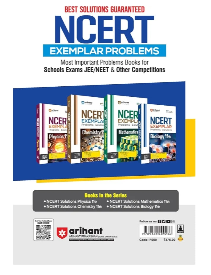 Atihant NCERT Solutions for Class 11th Mathematics with Chapterwise Study Notes | including Selected Questions of DIKSHA App | Fully updated as per latest NCERT Textbook