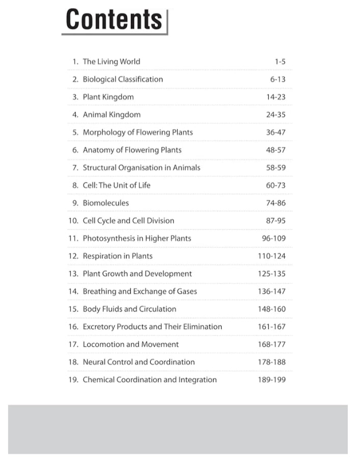 Arihant NCERT Solutions for Class 11th Biology with Chapterwise Study Notes | including Selected Questions of DIKSHA App | Fully updated as per latest NCERT Textbook