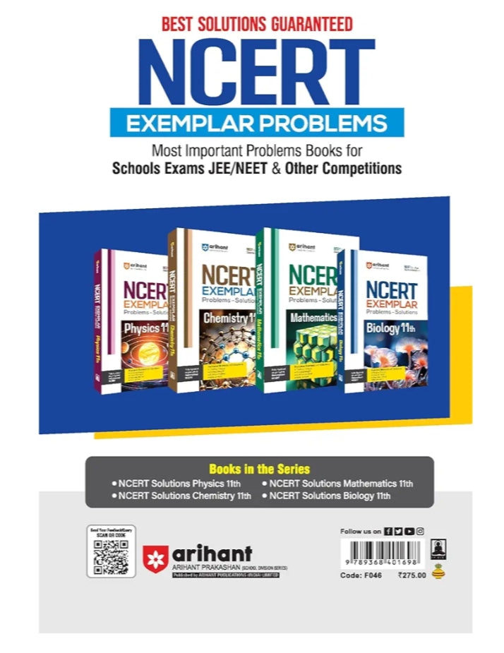Arihant NCERT Solutions for Class 11th Physics with Chapterwise Study Notes | including Selected Questions of DIKSHA App | Fully updated as per latest NCERT Textbook