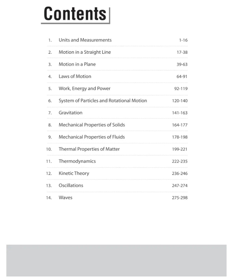 Arihant NCERT Solutions for Class 11th Physics with Chapterwise Study Notes | including Selected Questions of DIKSHA App | Fully updated as per latest NCERT Textbook