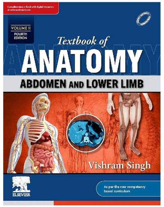 Textbook of Anatomy: Abdomen and Lower Limb, Vol II, 4e