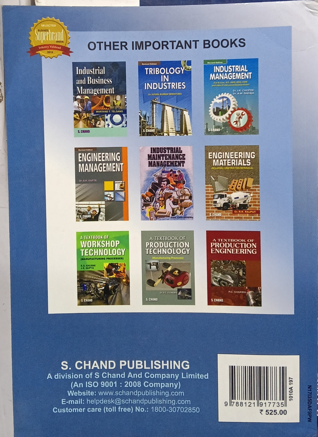 Industrial Engineering and Production Management By Martand Telsang