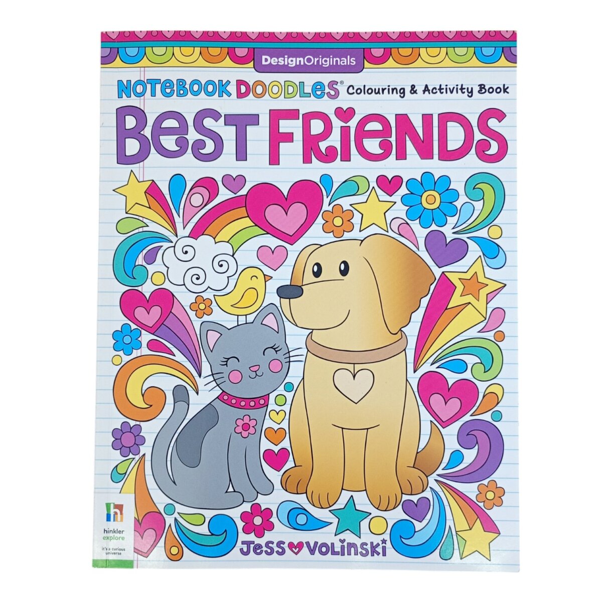 NoteBook Doodles ‘Best Friends’ Colouring Activity Book