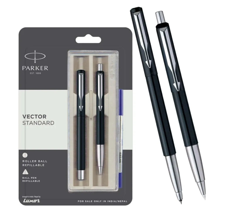 Parker Vector Standard Roller Ball Pen Ball Pen| Black Body