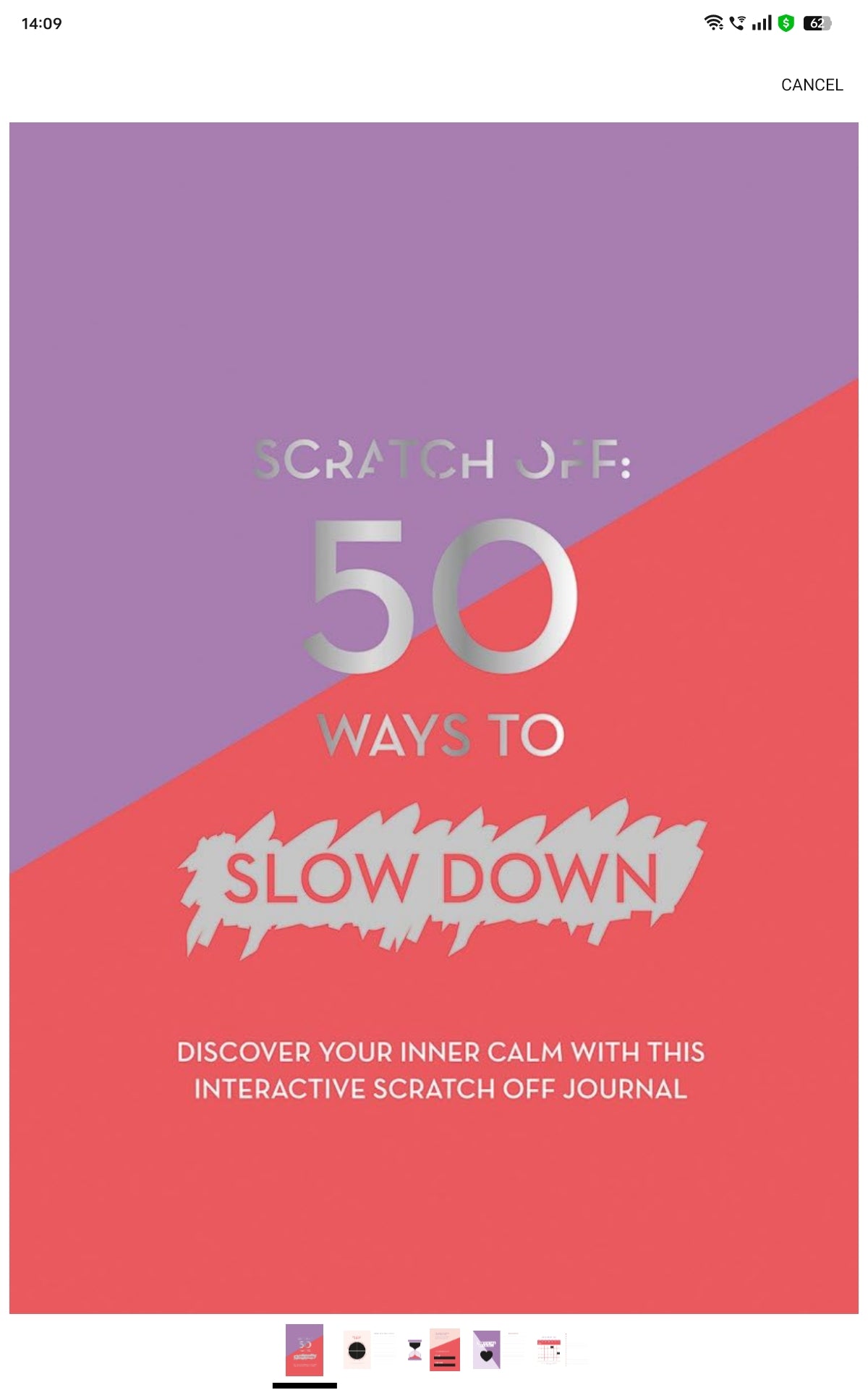 Scratch Off: 50 Ways to Slow Down
