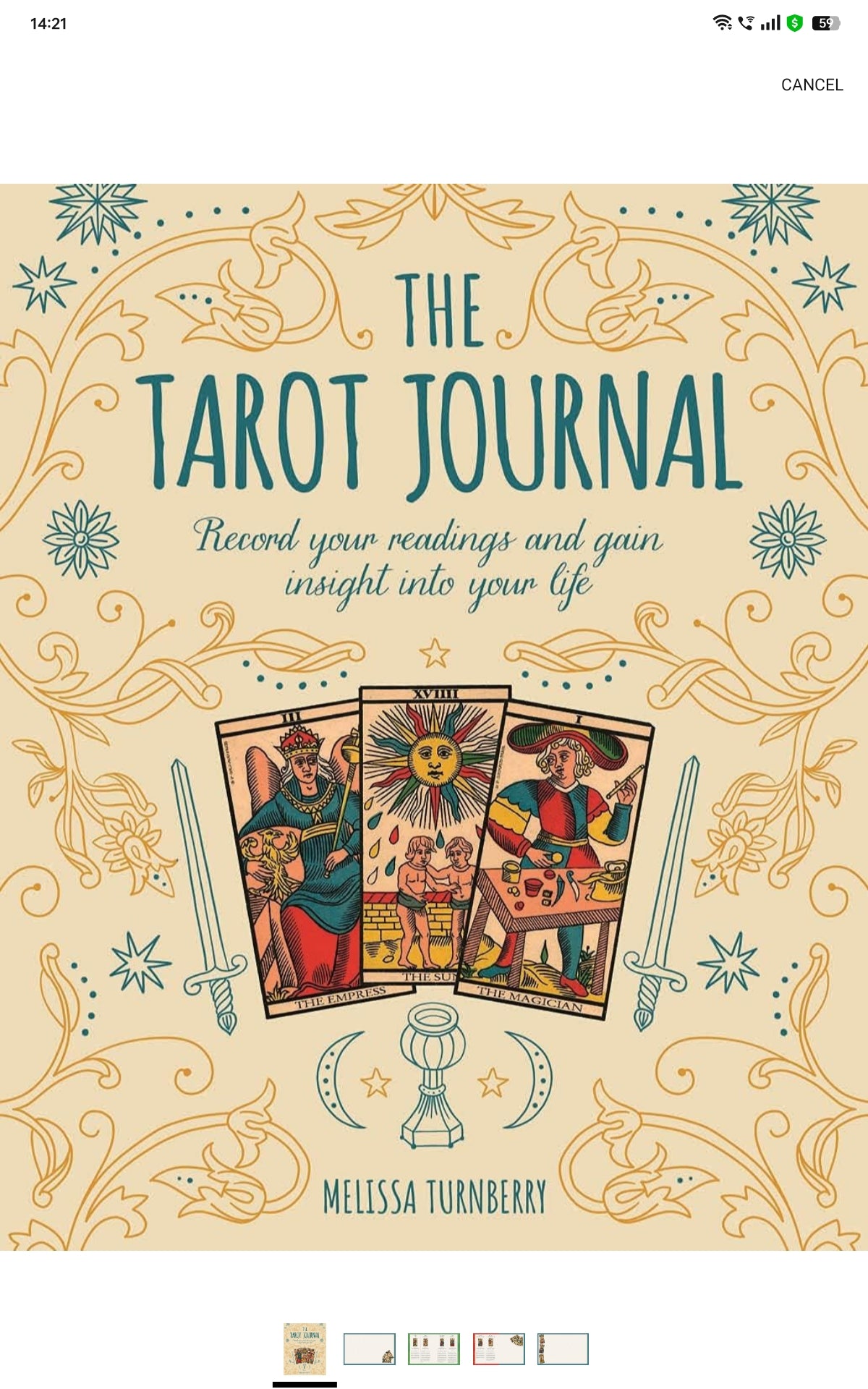Tarot Journal: Record Your Readings and Gain Insight into Your Life
