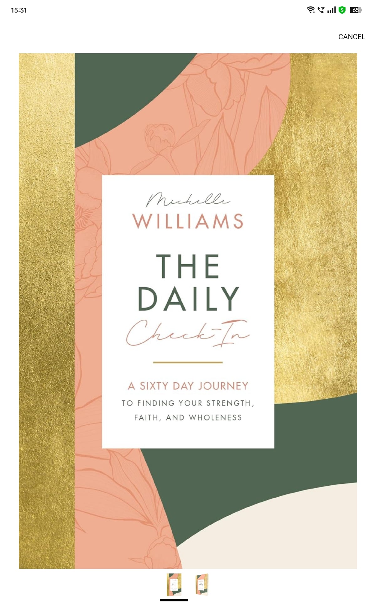 The Daily Check-In: A 60-Day Journey to Finding Your Strength, Faith, and Wholeness