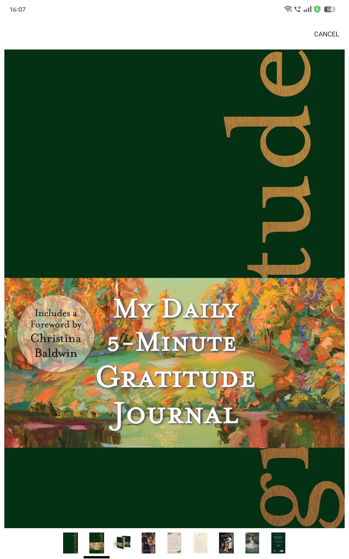 My Daily 5-Minute Gratitude Journal