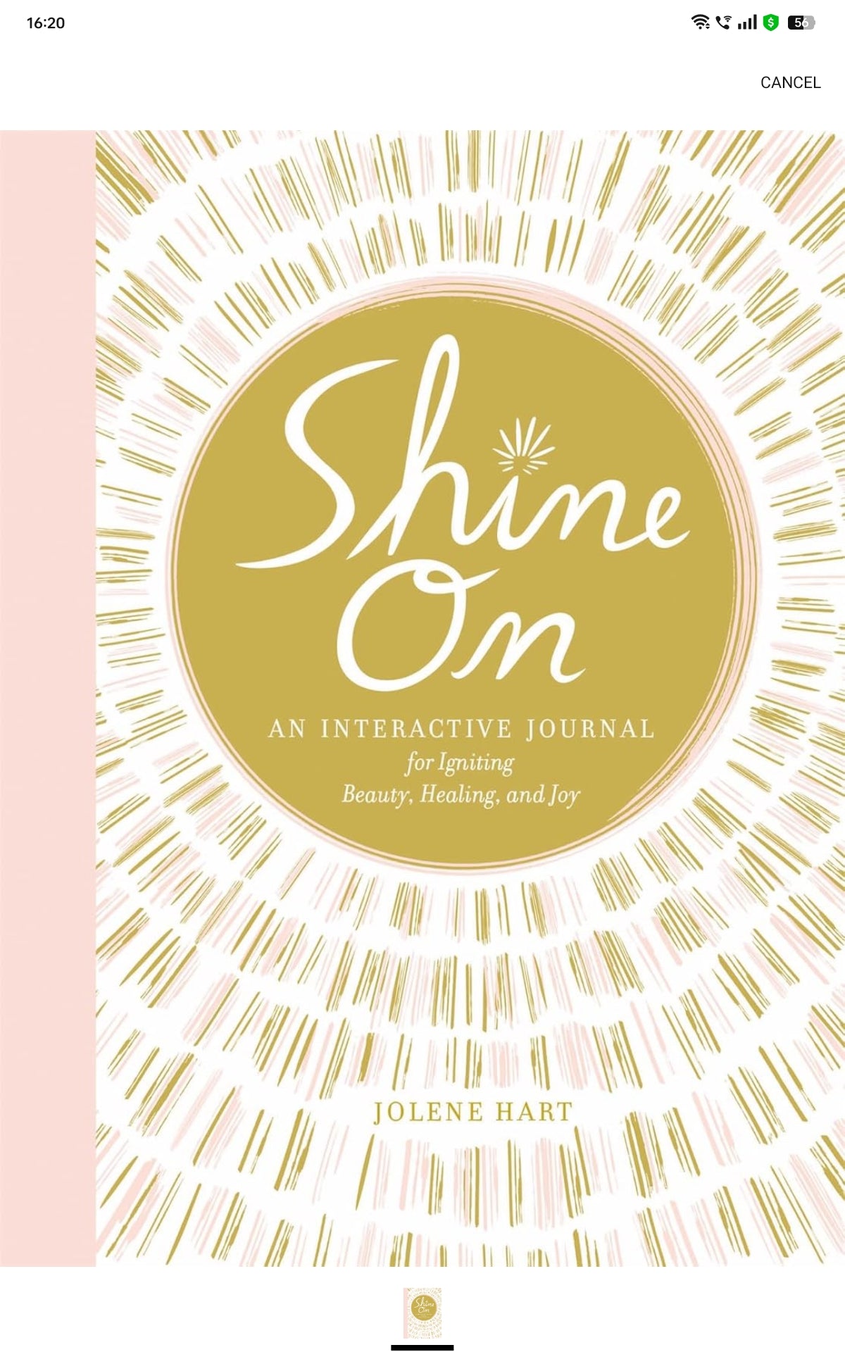 Shine On: An Interactive Journal for Igniting Beauty, Healing, and Joy