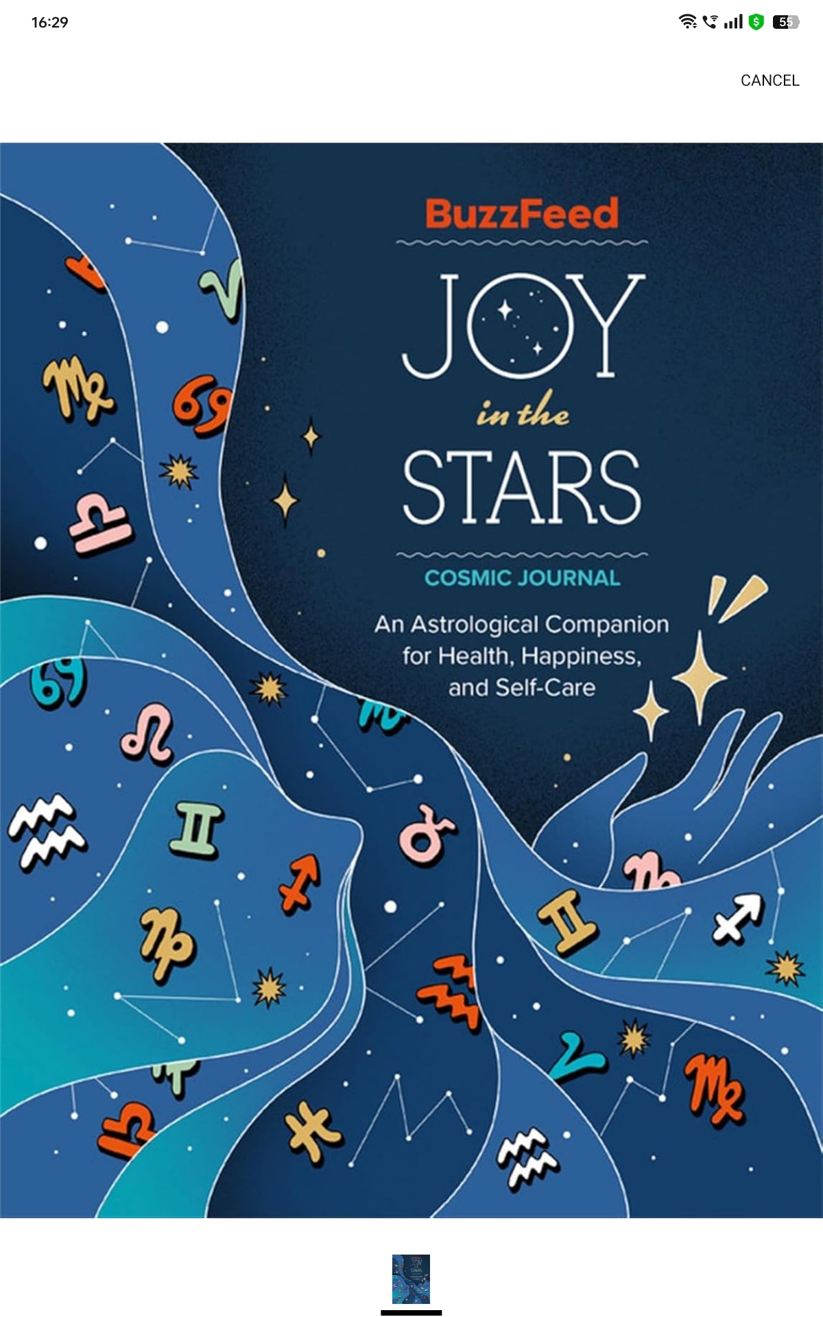 BuzzFeed Joy in the Stars Cosmic Journal: An Astrological Companion for Health, Happiness, and Self-Care