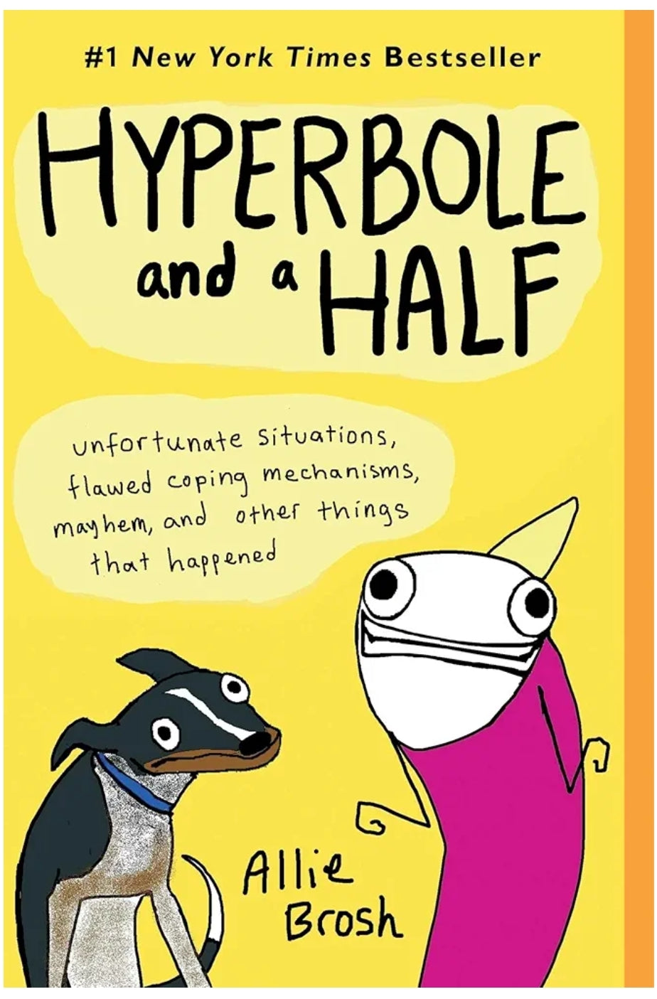 Allie Brosh
Hyperbole and a Half: Unfortunate Situations, Flawed Coping Mechanisms, Mayhem, and Other Things That Happened