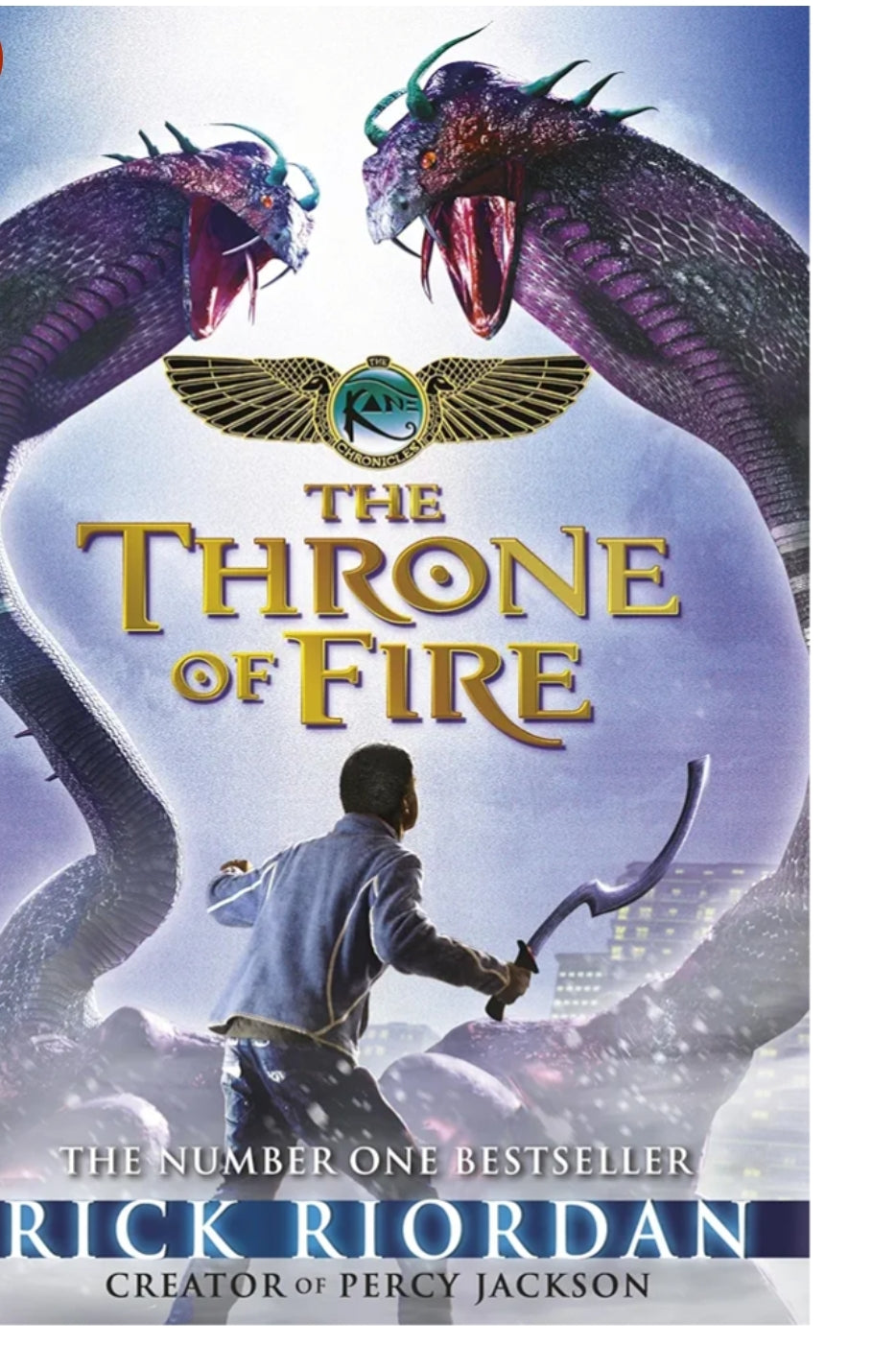 The Throne of Fire (The Kane Chronicles Book)