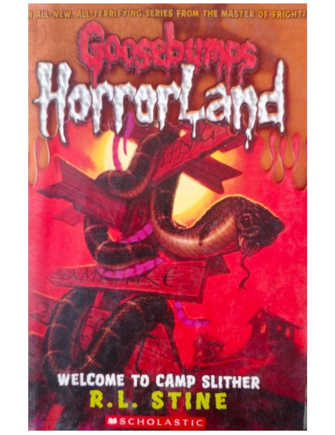 RL Stine
Goosebumps Horrorland Welcome to Camp Slither By RL Stine Second Hand & Used Book (S