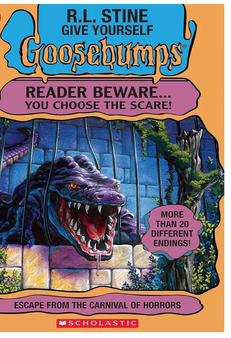 GYGB #01 ESCAPE FROM THE CARNIVAL OF HORRORS