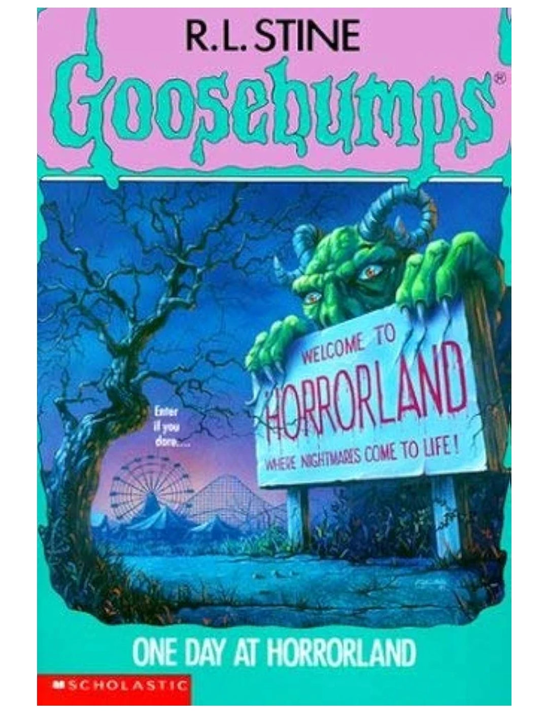 R.L.STINE
GB#16 ONE DAY AT HORRORLAND