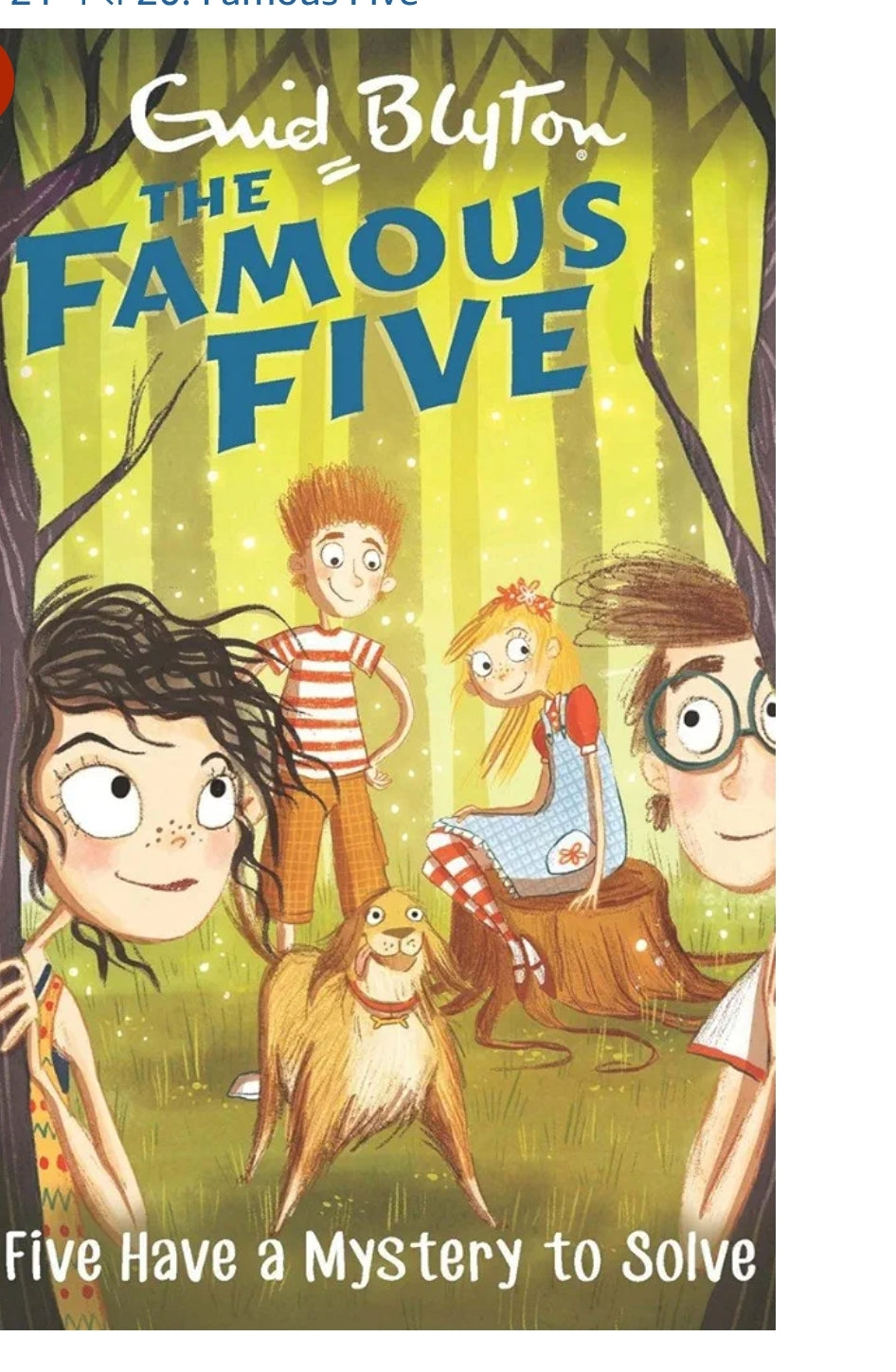Enid Blyton
FAMOUS FIVE:20: FIVE HAVE A MYSTERY TO SOLVE
