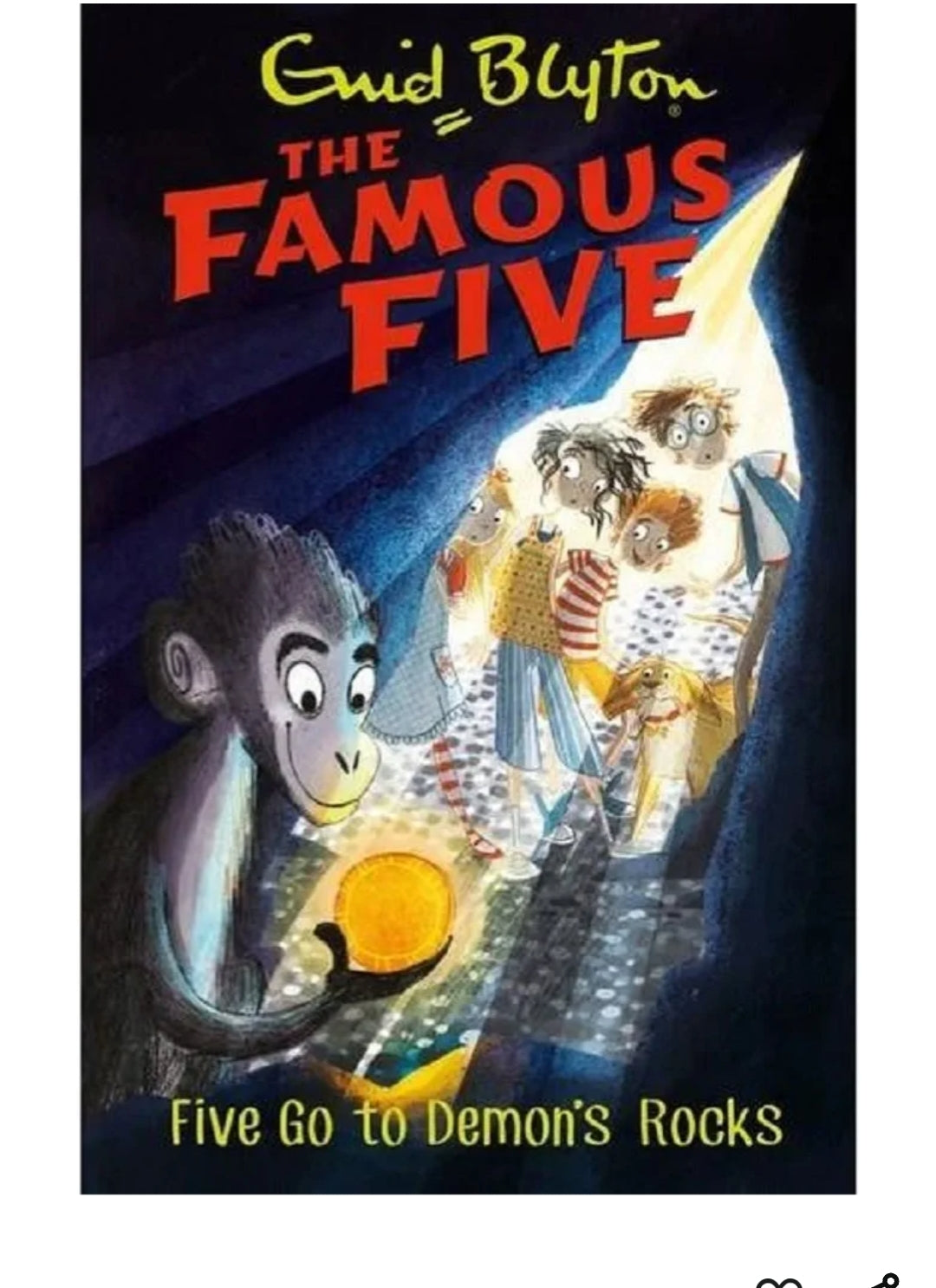 Enid Blyton
FAMOUS FIVE:19: FIVE GO TO DOMONS ROCKS