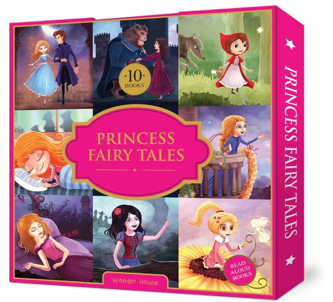 Wonder House Books
Princess Fairy Tales Boxset: A Set of 10 Classic Children Fairy Tales (Abridged and Retold