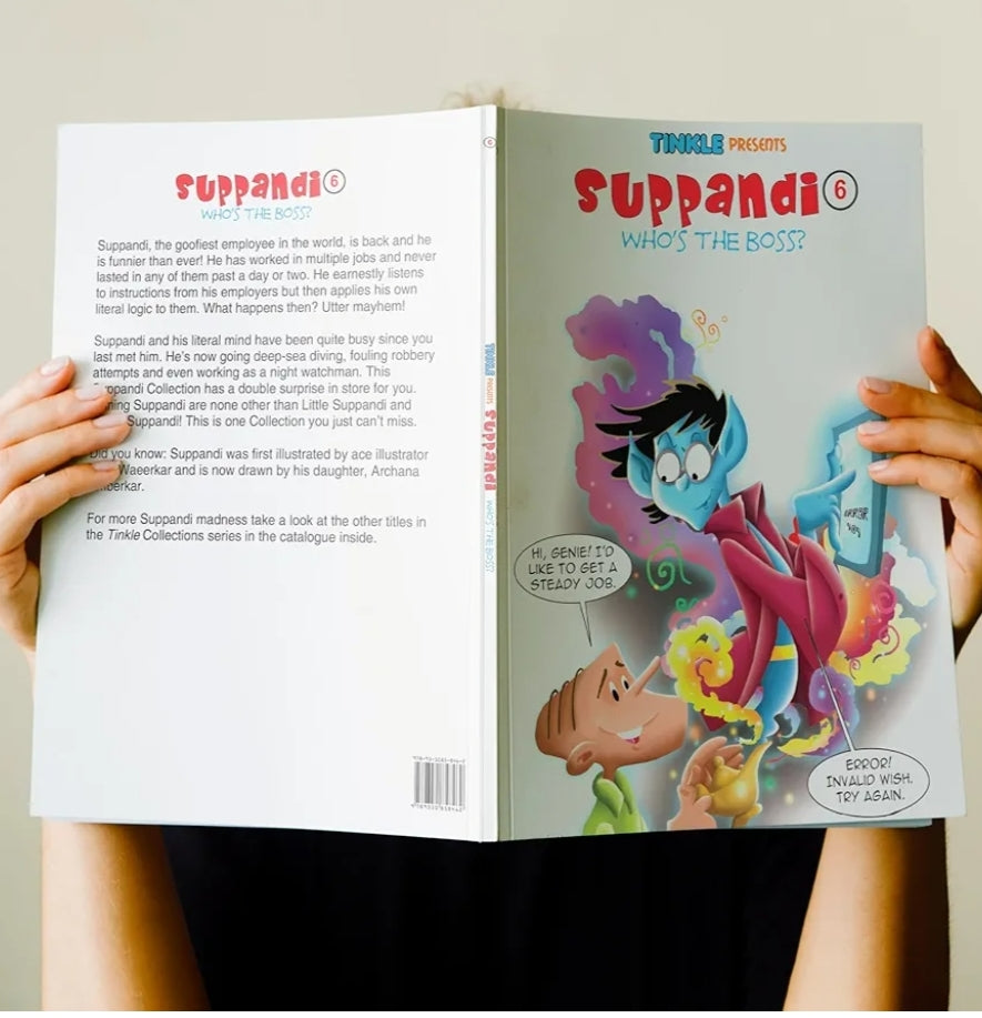 Rajani Thindiath
Suppandi 6: Who Is the Boss? | Fun Stories of Indian Folklore | Illustrated Comic Books for Kids & Adults | Classic Humor | Amar Chitra Katha | Tinkle