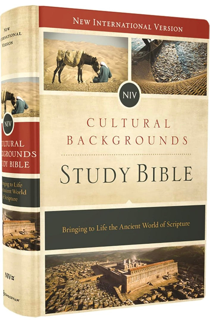 NIV CULTURAL BACKGROUNDS STUDY BIBLE HAR