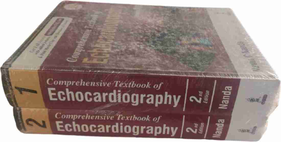 Comprehensive Textbook of Echocardiography (2 Volume Set)by Navin C Nanda 2nd edition