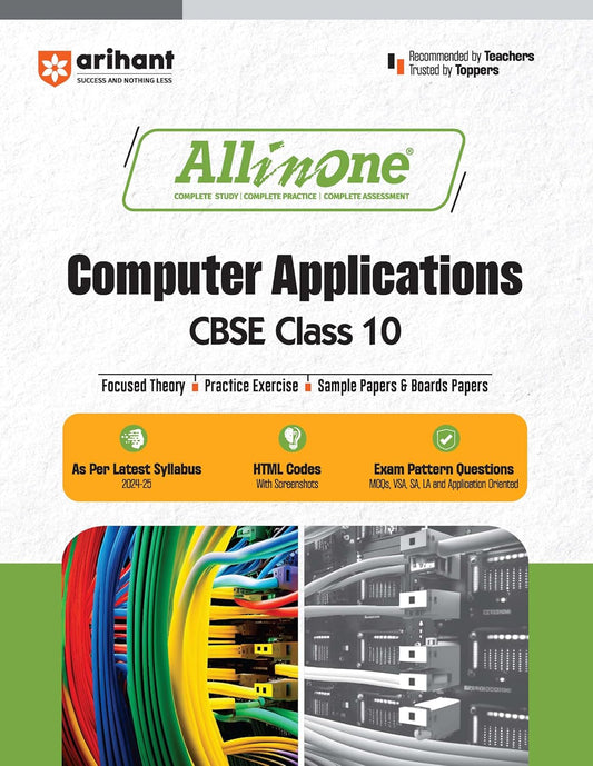 All In One Computer Applications Class 10th Based On Latest NCERT For CBSE Exams 2025
