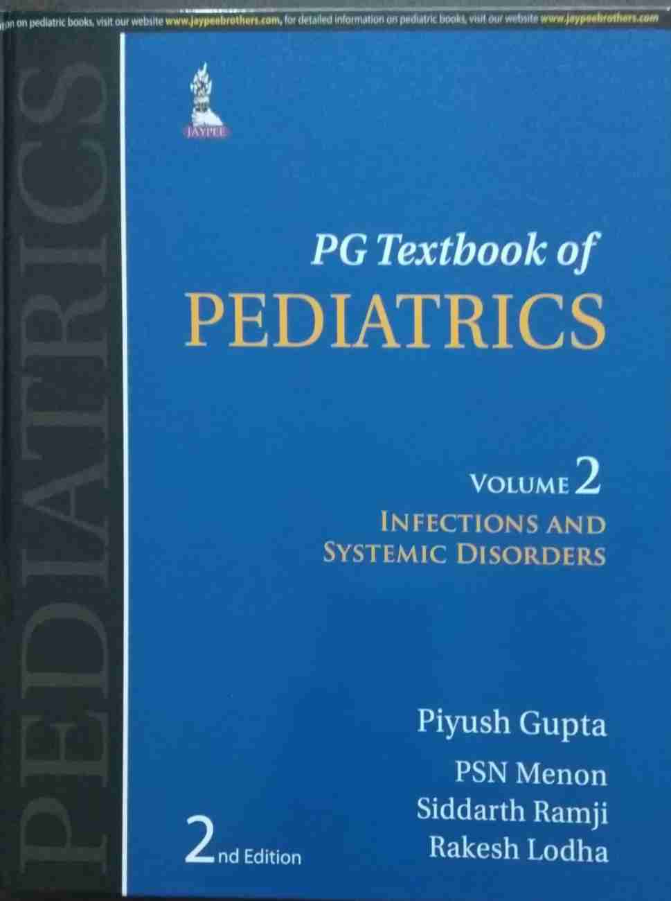 PG Textbook of Pediatrics (3 Volumes) by Piyush Gupta (Hardcover)