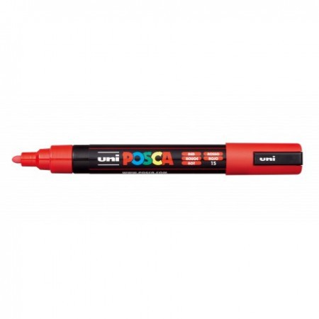 Posca red markar 6 pcs.