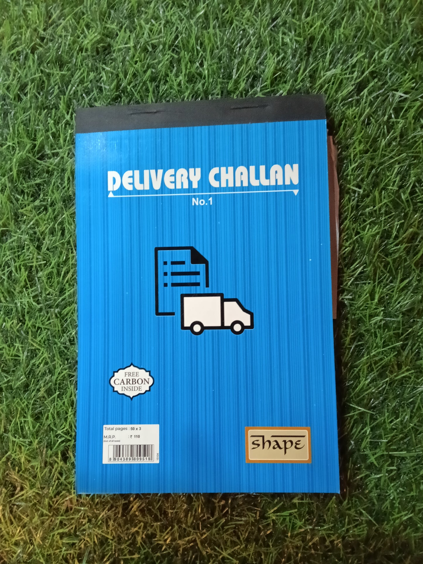 Delivery challan book no.1